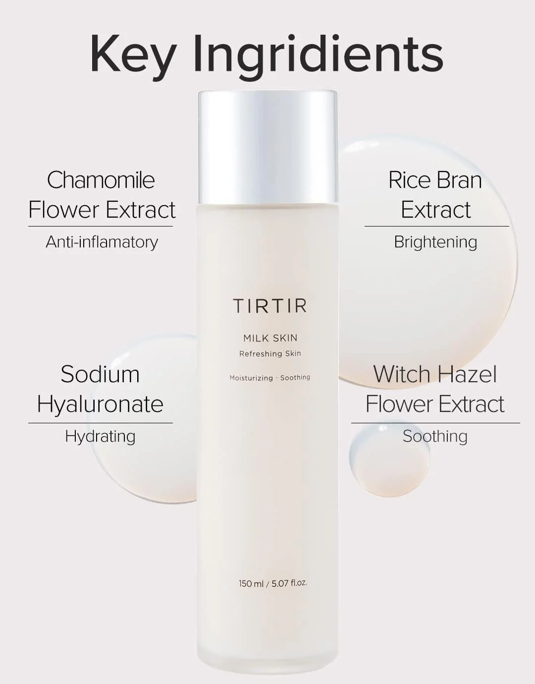Tirtir - Milk Skin Toner 150ML